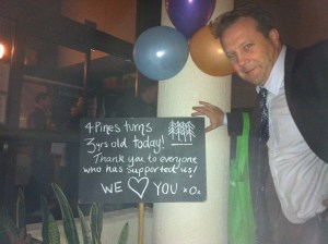 4 Pines 3rd Birthday