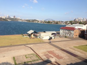 Island Bar from above