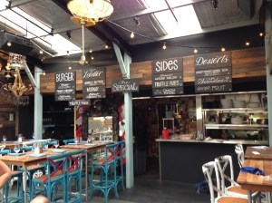 Burgers or lobsters - choice!