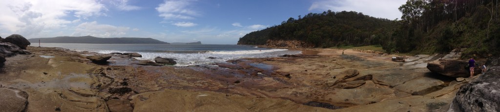 Flint and Steel Beach panorama