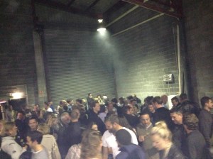 A party in a brewery