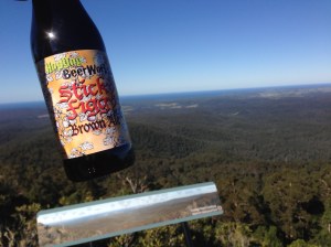 Sticky Figgy and George Boyd lookout
