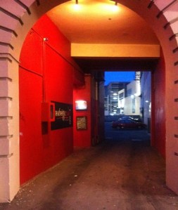 The entrance to Hashigo Zake - is this Wellington or Melbourne...