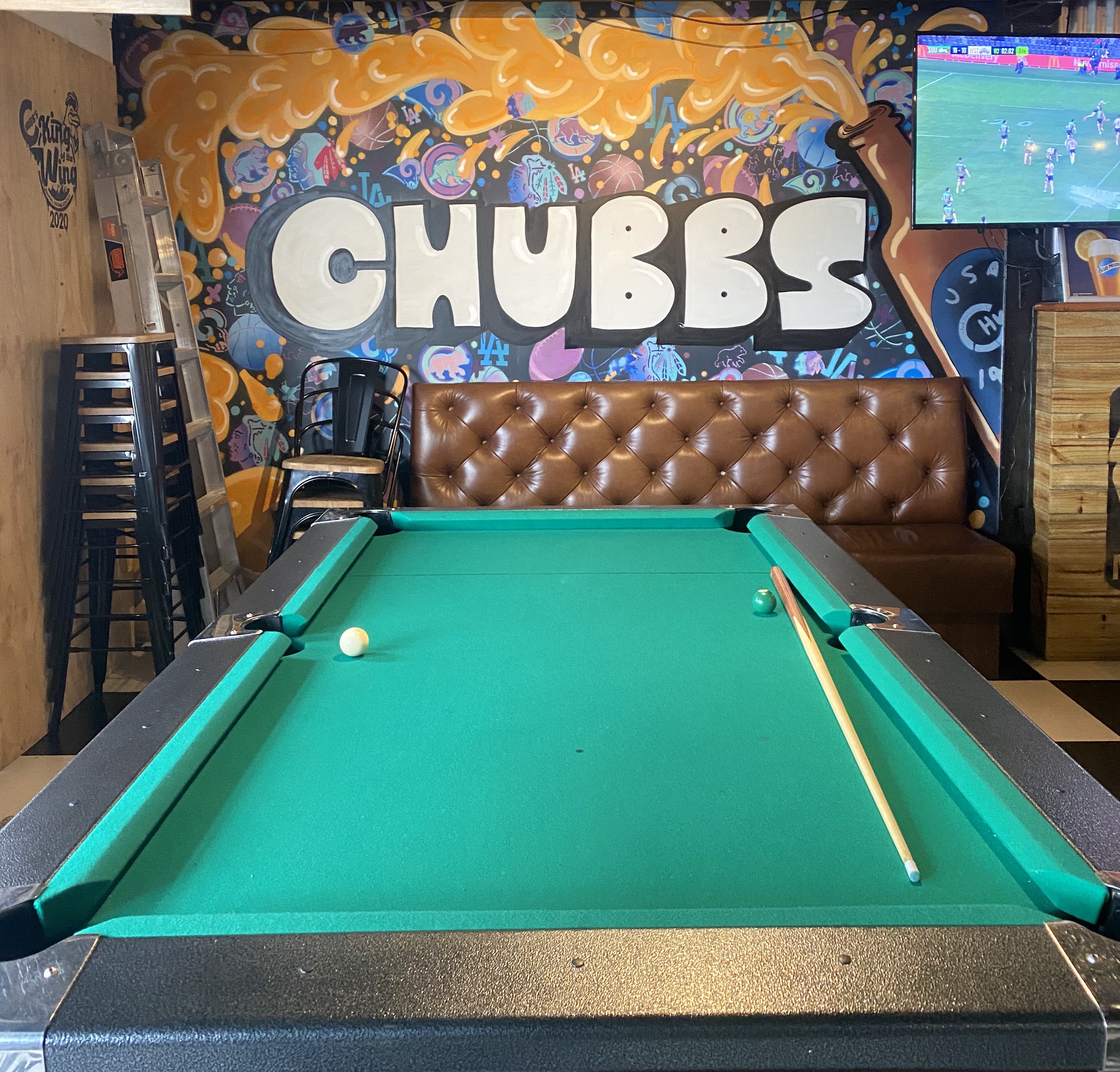 The Chubb’s Sports Bar empire – back of the ferry